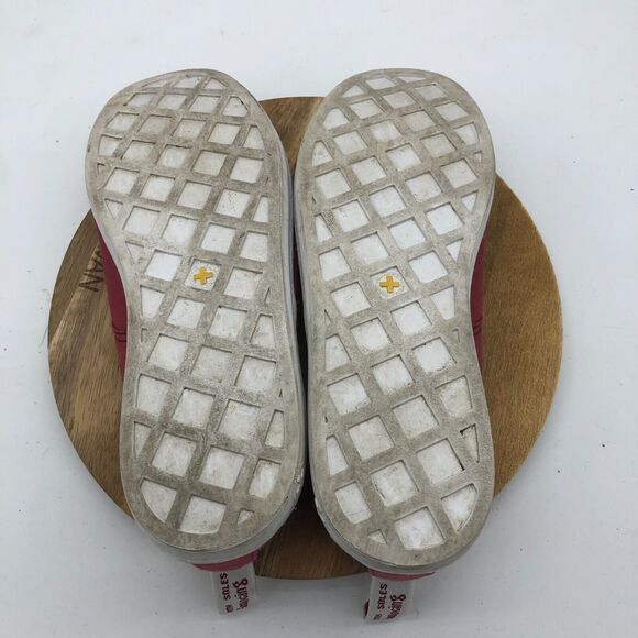 Dr Martens Callum Sneakers Womens 9 Burgundy Casual Canvas Air Wair Shoes - Picture 10 of 12